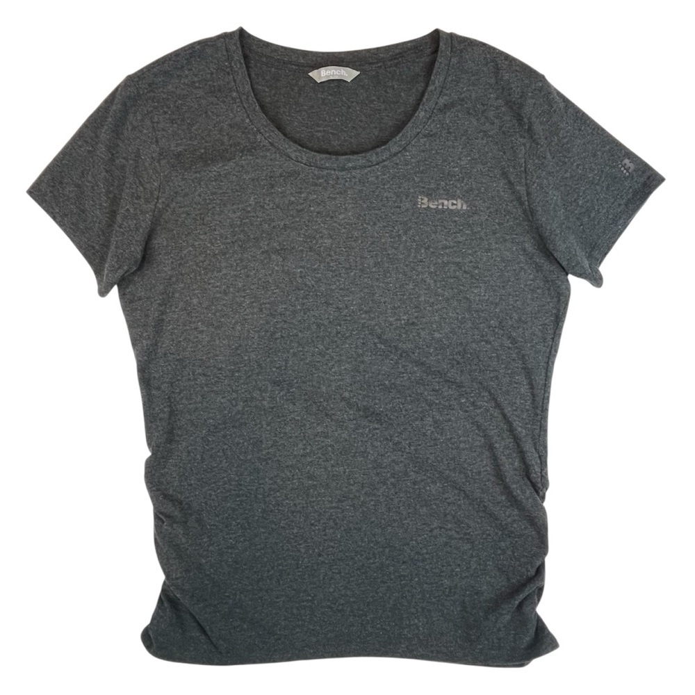 Bench T-Shirt Size XL in Charcoal Gray, Rushed Logo Tee